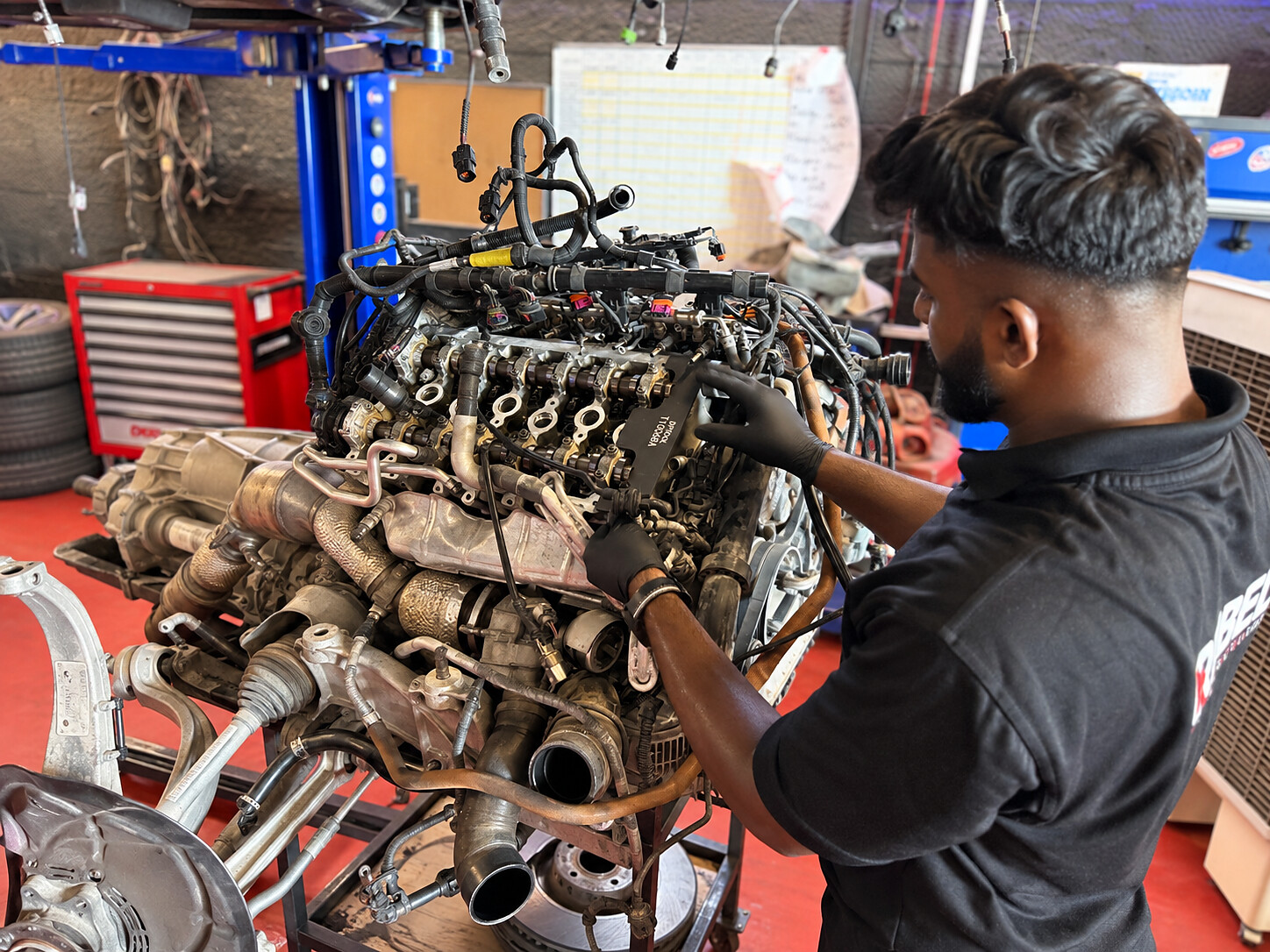 Engine Diagnostics & Repair at Rebel Motorworks Dubai